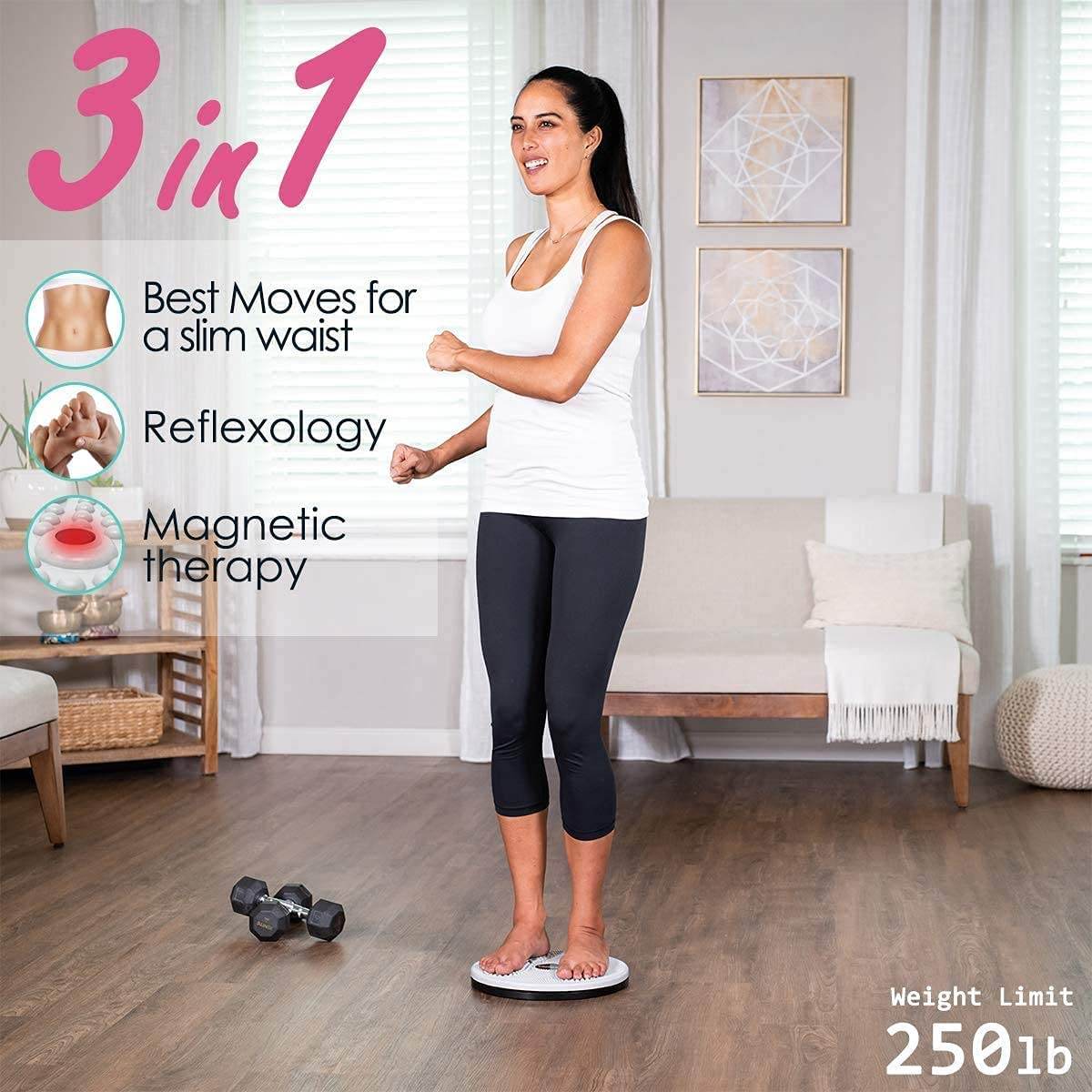 Tummy Twister Waist Losing Disc – Black (Premium Quality)